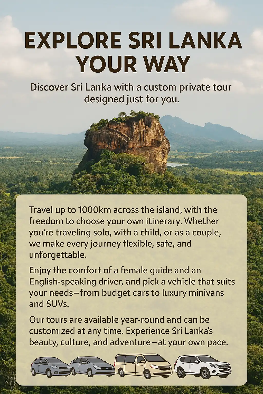 Visit Sri Lanka Your Way - Couple Package